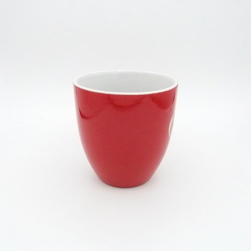 淄博陶瓷厂家生产销售创意雕刻红心陶瓷杯,可来样加工制作